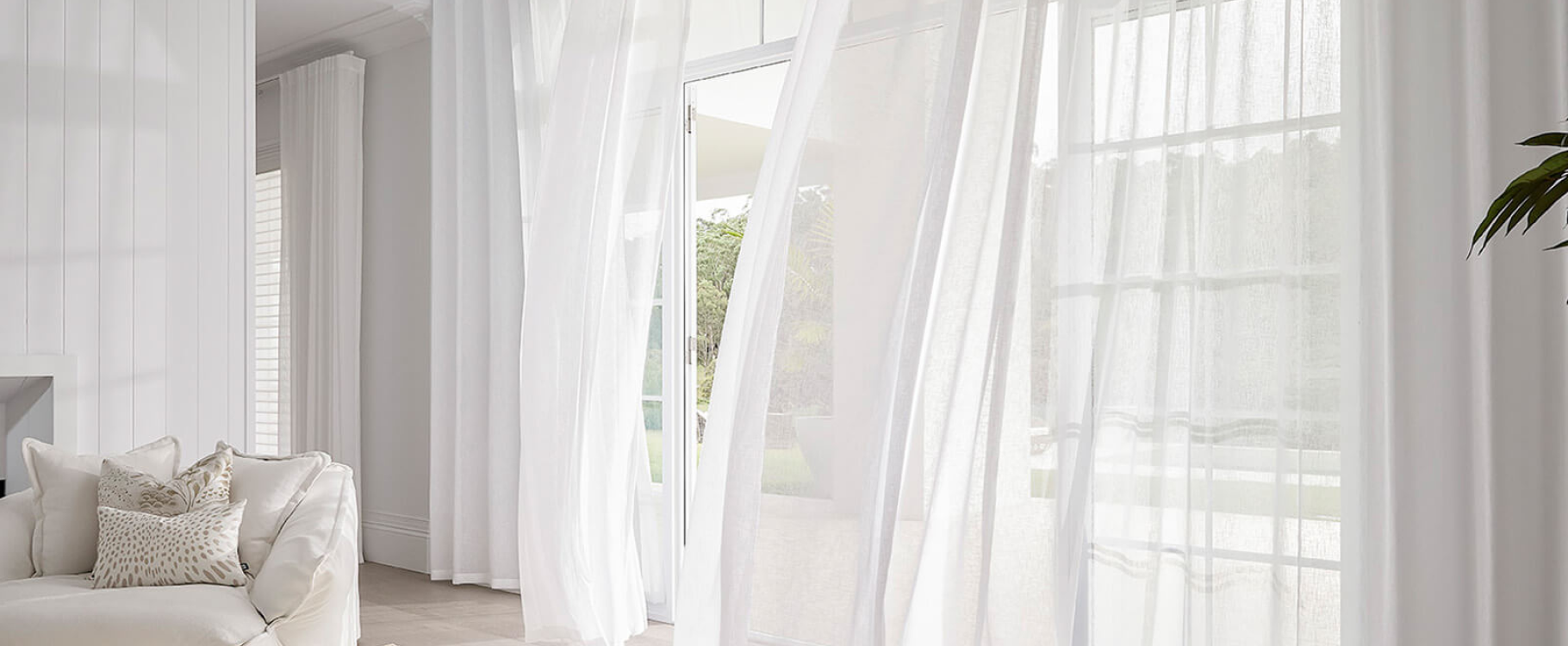How to layer sheer and blockout curtains?