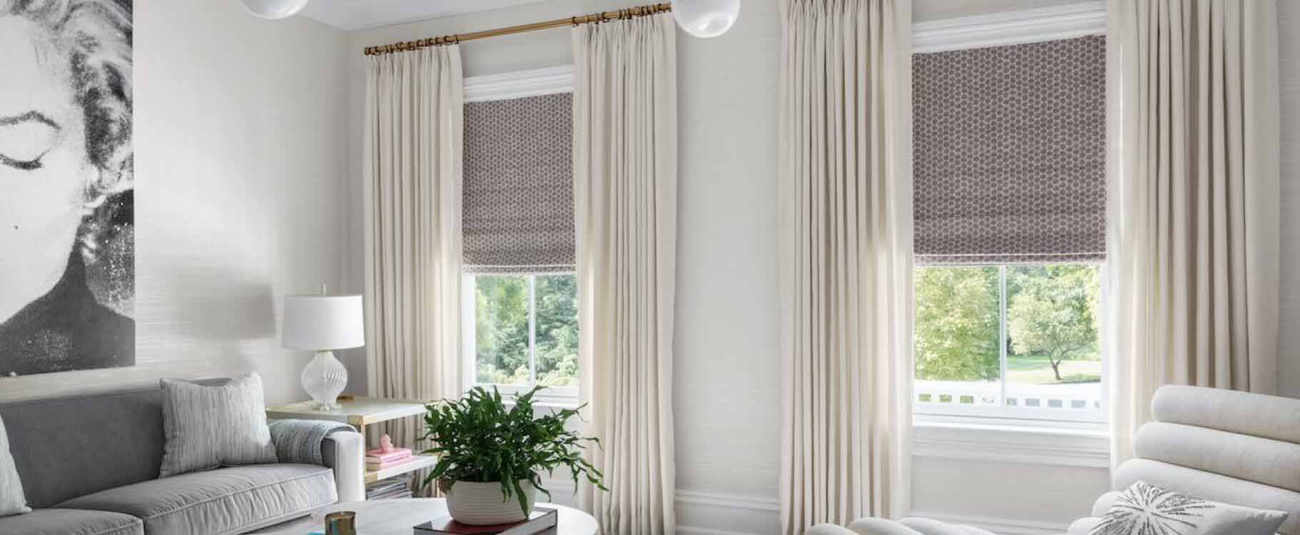 Which type of blinds are best for living rooms?