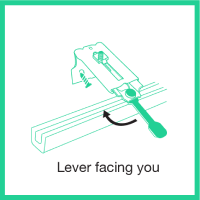 lever-facing